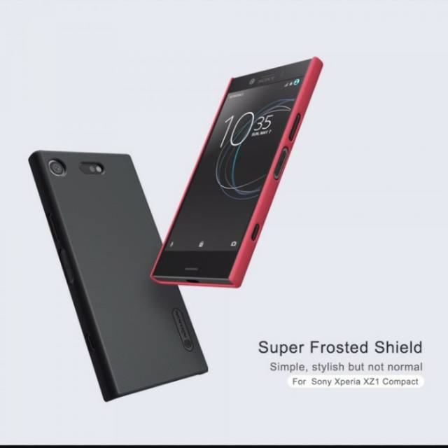 HARD CASE NILLKIN ORIGINAL SONY XPERIA XZ1 COMPACT FREE ANTI GORES