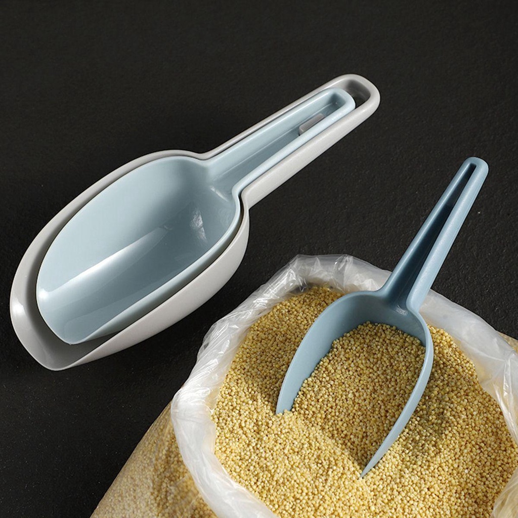 [Elegan] Ice Scoop 3Pcs/set Cereal Sendok Biji Kopi Multifungsi