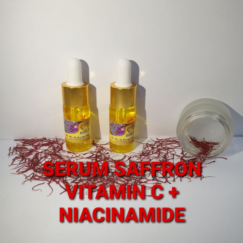 GLOWING SERUM SAFFRON VITAMIN C + NIACINAMIDE 10ml