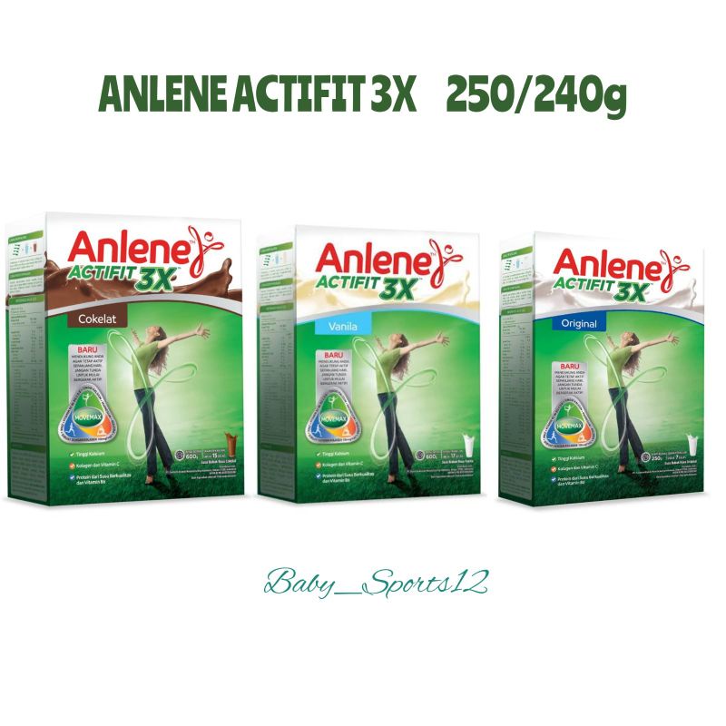 Anlene Actifit Formula 3X 240g