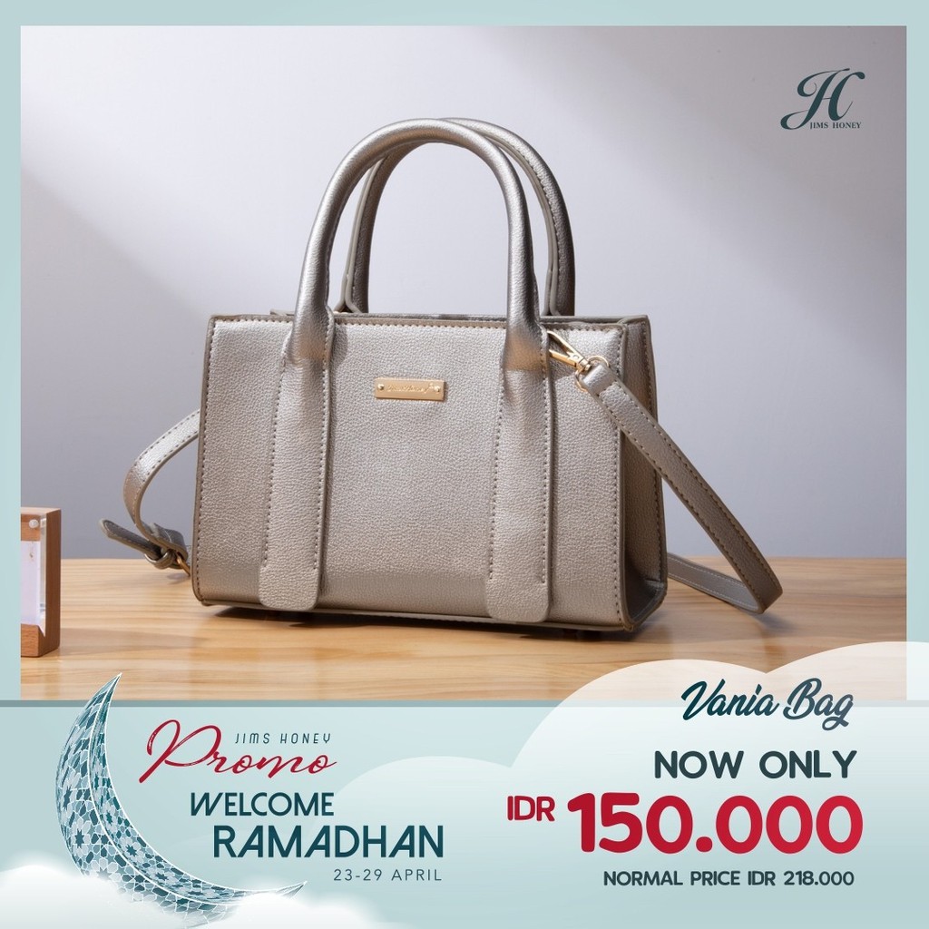 VANIA BAG JIMS HONEY Tas Jinjing Wanita Cewek Fashion Handbag Selempang