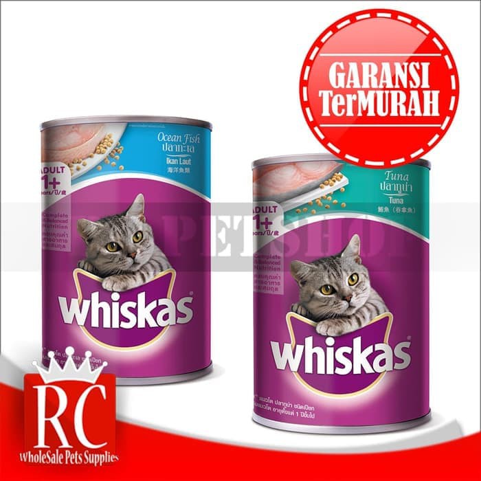 Jual Whiskas Kaleng / Can 400 Gram ( Wet Food ) Indonesia