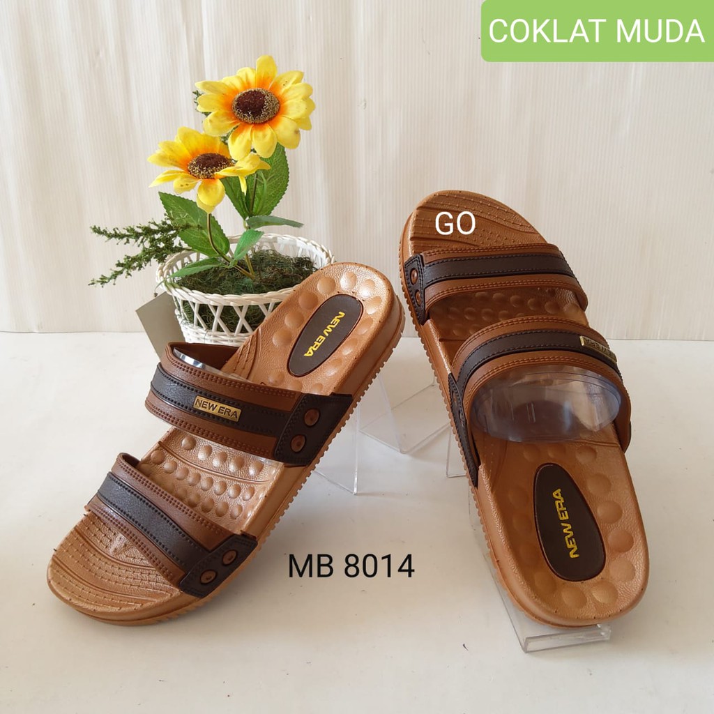 gos NEW ERA MB 8014 Sandal Slop Karet Sendal Karet Pria 39/43