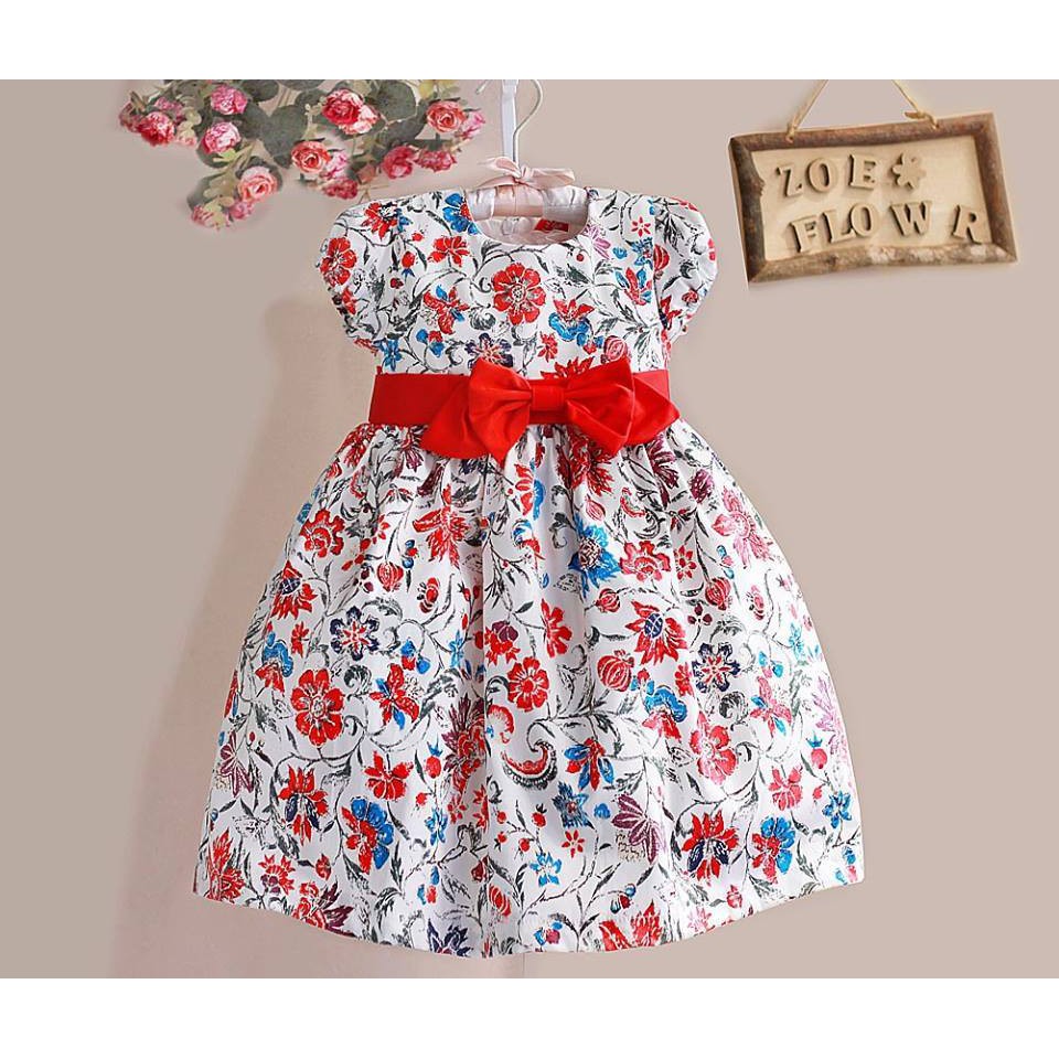 DRESS BUNGA ANAK PEREMPUAN ZOE 5115-2