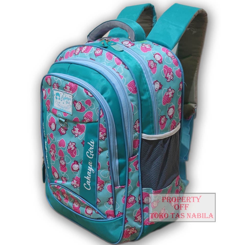 Cahaya Girl Tas Ransel Anak Tas Sekolah Anak Perempuan Tas Fashion Anak - Free Raincover