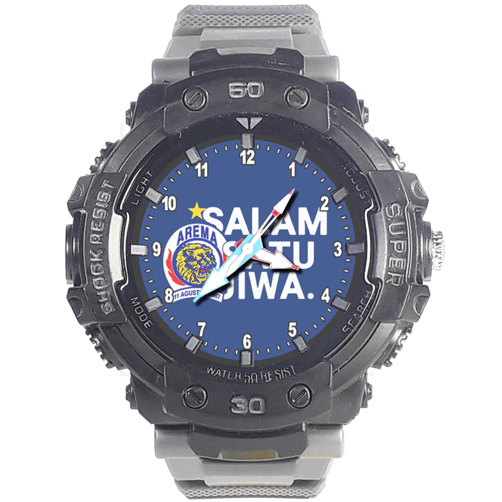 Jam Tangan  AREMA MOTIF 4 Bagus