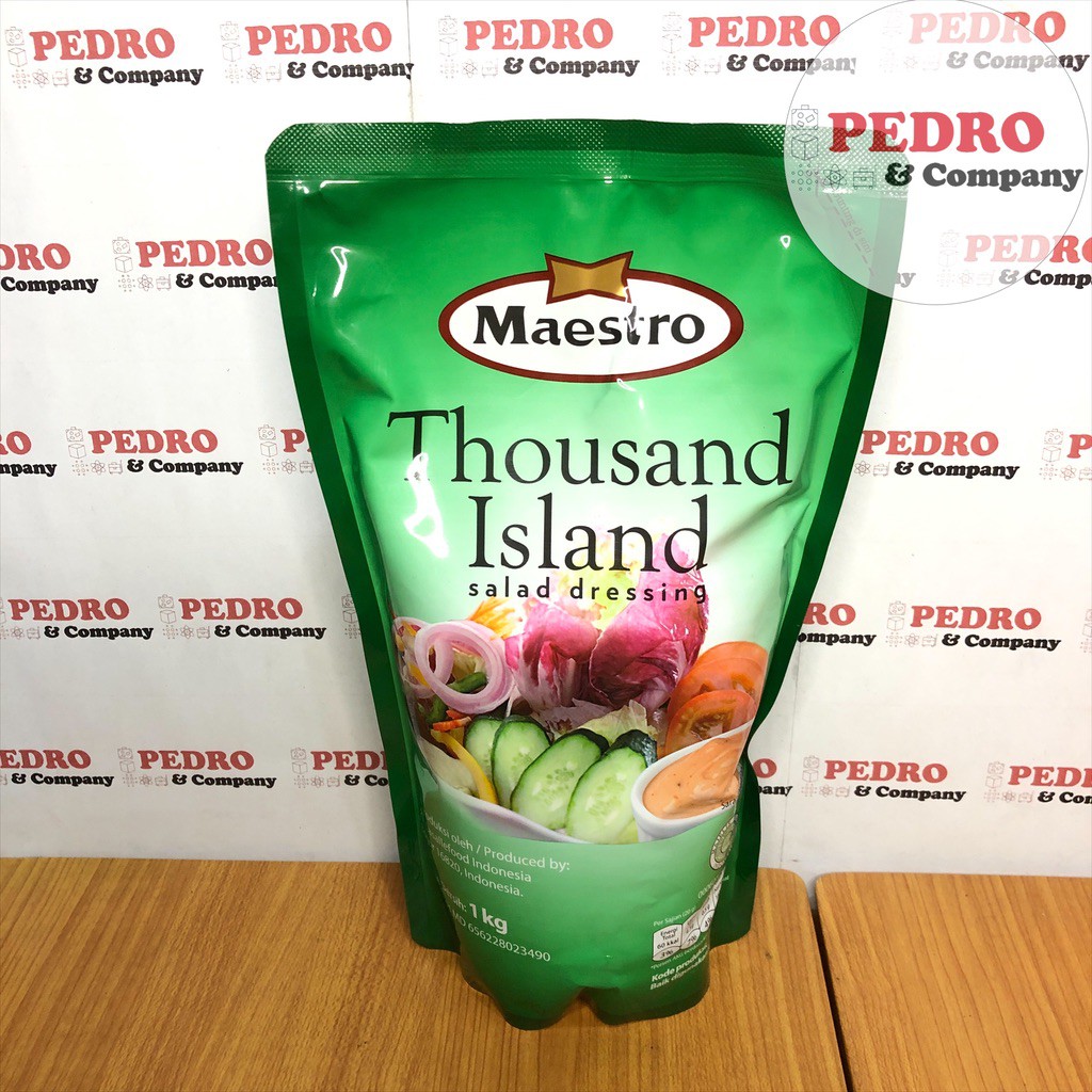 

Maestro thousand island salad dressing 1kg refill
