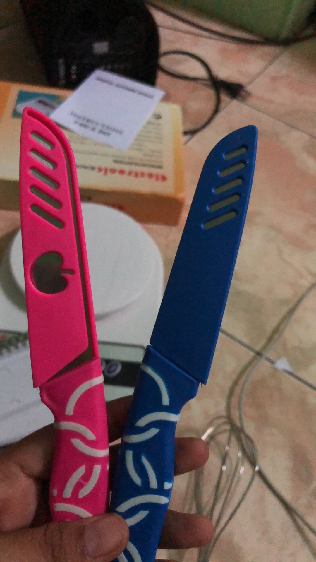 Pisau Apel Pisau Buah Motif Sarung Apel