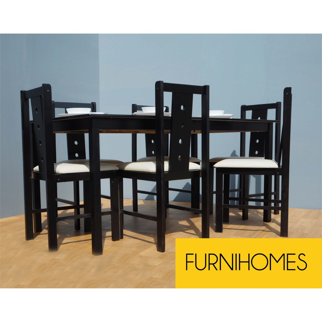 FURNIHOMES - MEJA MAKAN + 6 KURSI MAKAN  " CARDOVA "