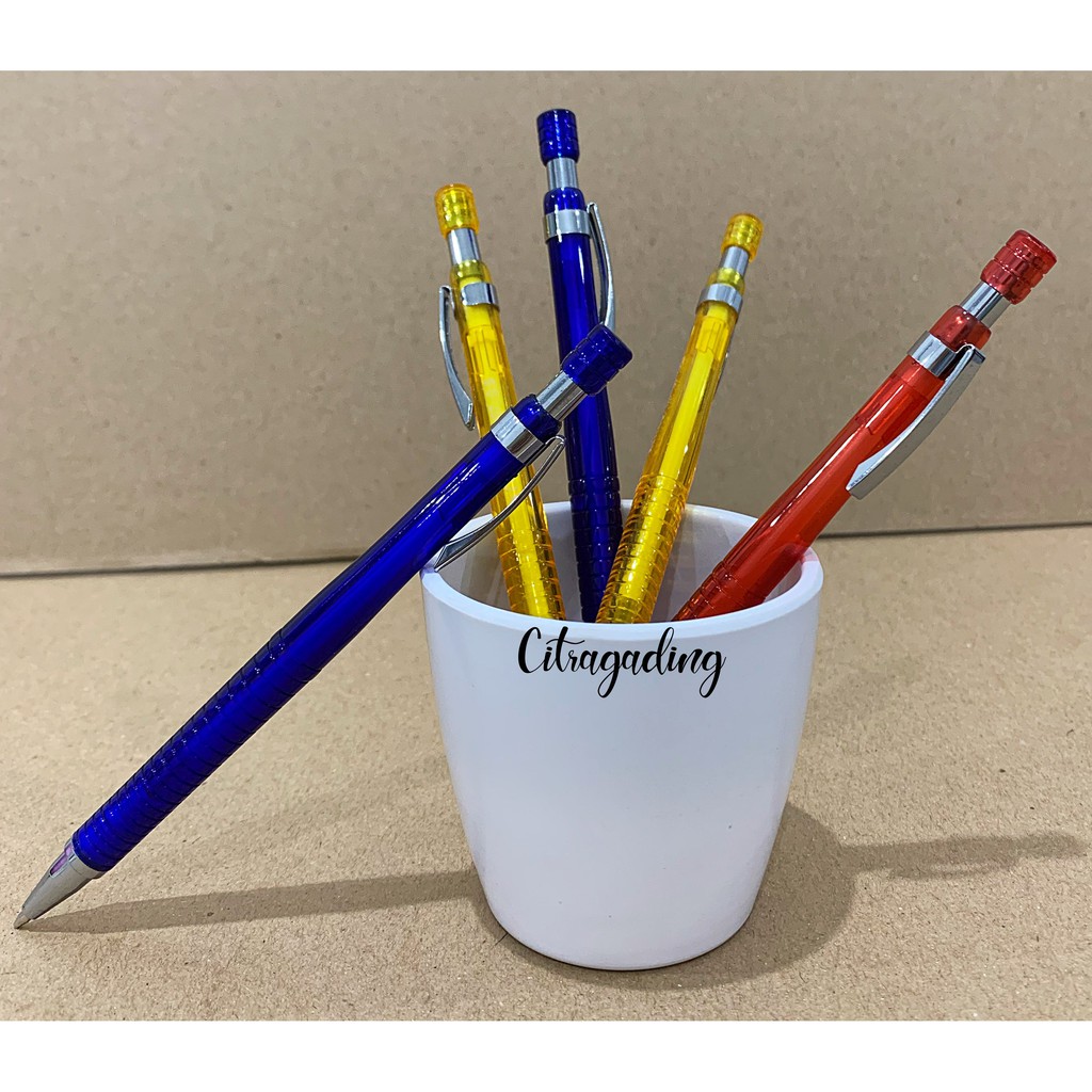 

MECHANICAL PENCIL PENSIL MEKANIK CETEK JOYKO MP-07 0,5mm RUBBER LUSIN ECER GROSIR