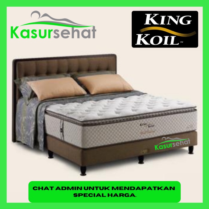 Fachriagro- King Koil Kasur Springbed World Endorsed - Full Set -200X200