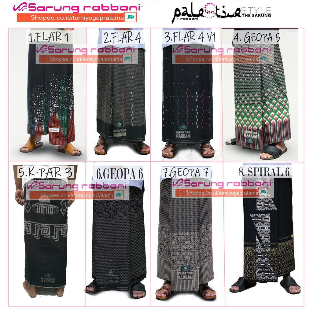 promo mursmers SARONG RABBANI ORIGINAL PALESTINE SERIES INPAL SPIRAL RETINA GEOPA TENUN
