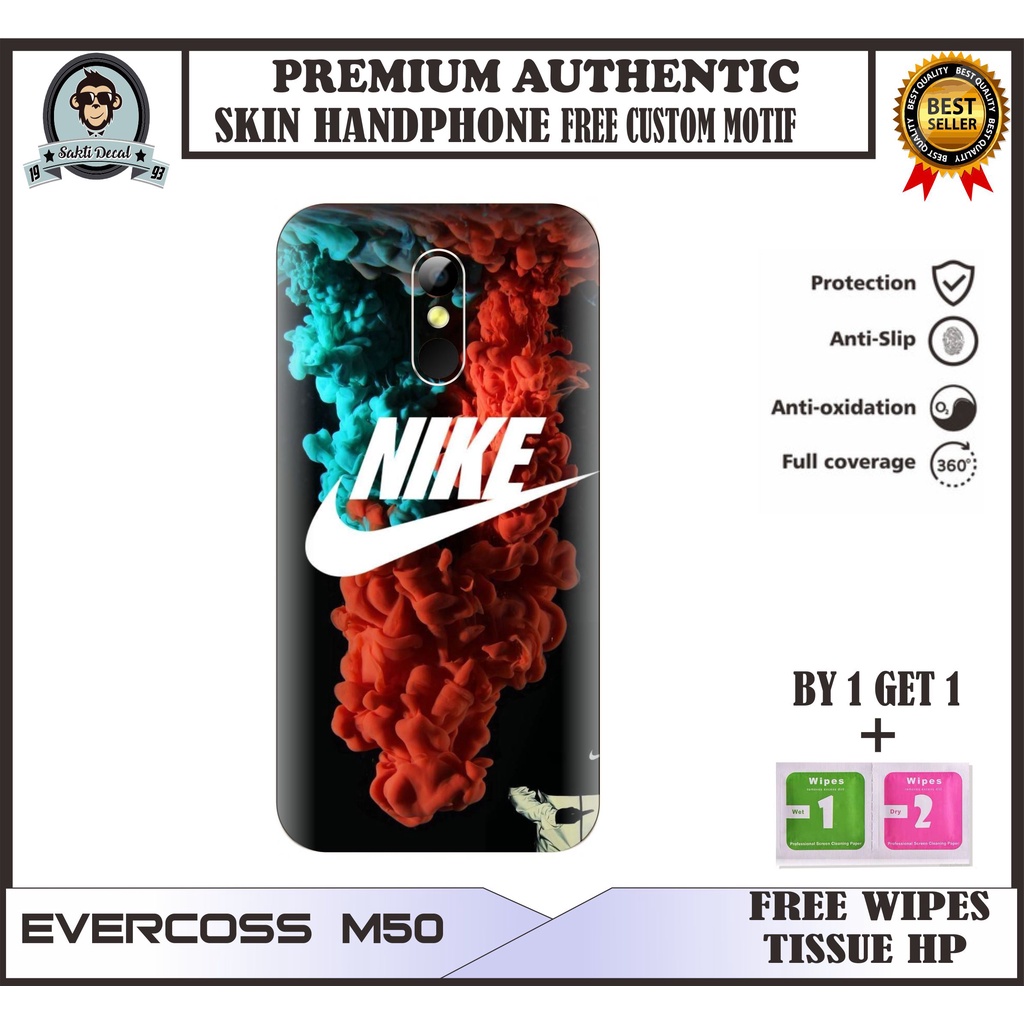 SKIN CASE// GARSKIN HANDPHONE EVERCOSS M50 BY 1 GET 1