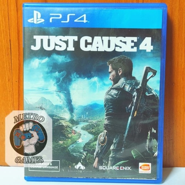 Just Cause 4 PS4 Kaset Justcause IV Playstation PS 4 5 CD BD Game Games Justcauses Justcause4 Justcauses4 Game PS4 PS5 just cause 1 2 3 4 5 causes jus original ori asli