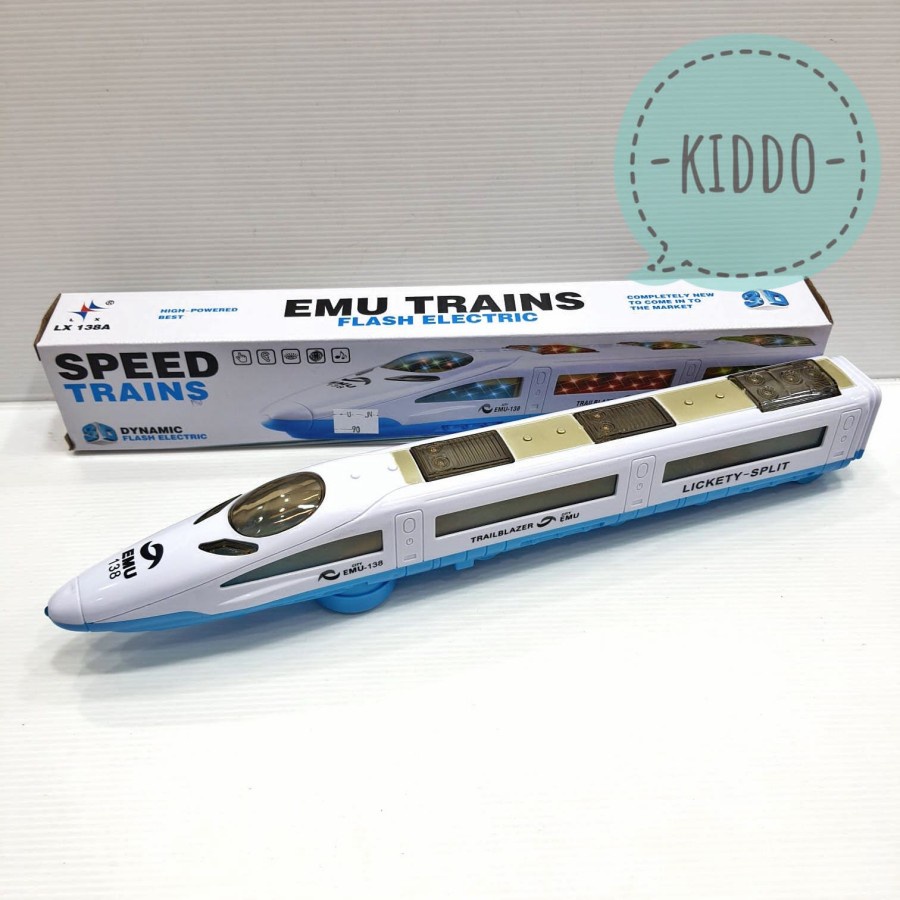 Mainan kereta api - mainan kereta shinkansen - U