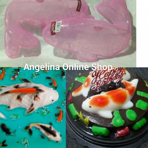 ۞ Cetakan Ikan Koi Jumbo/Cetakan Puding Ikan Koi ♩