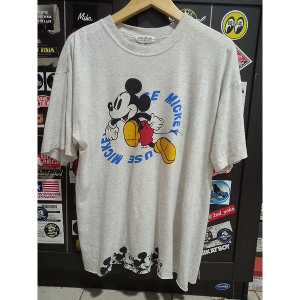 kaos vintage bekas kaos mickey mouse vintage kaos mickey mouse bekas kaos second