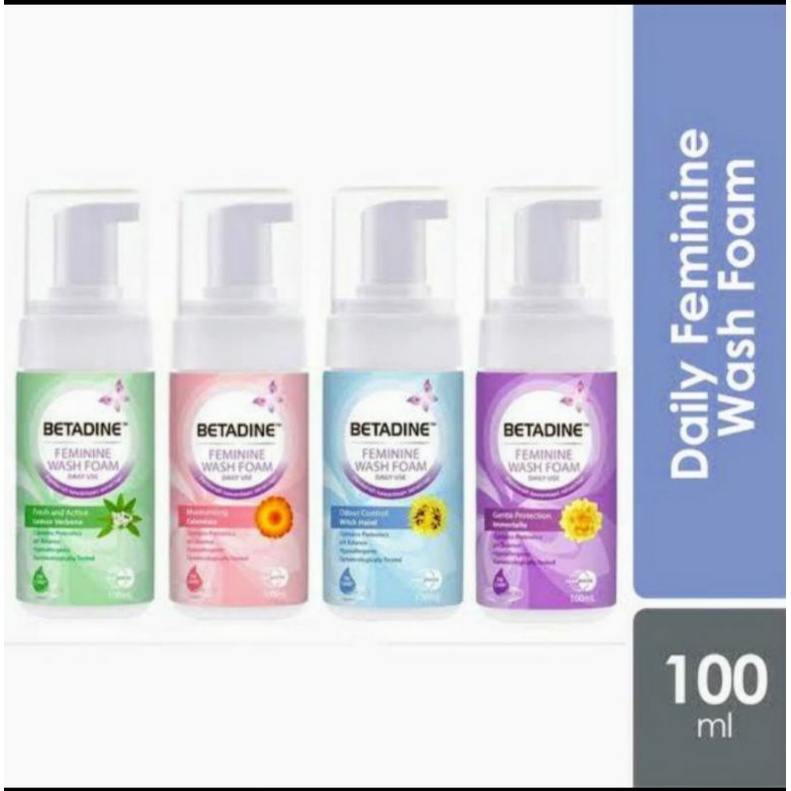 Betadine Feminine Wash Foam 100 ml