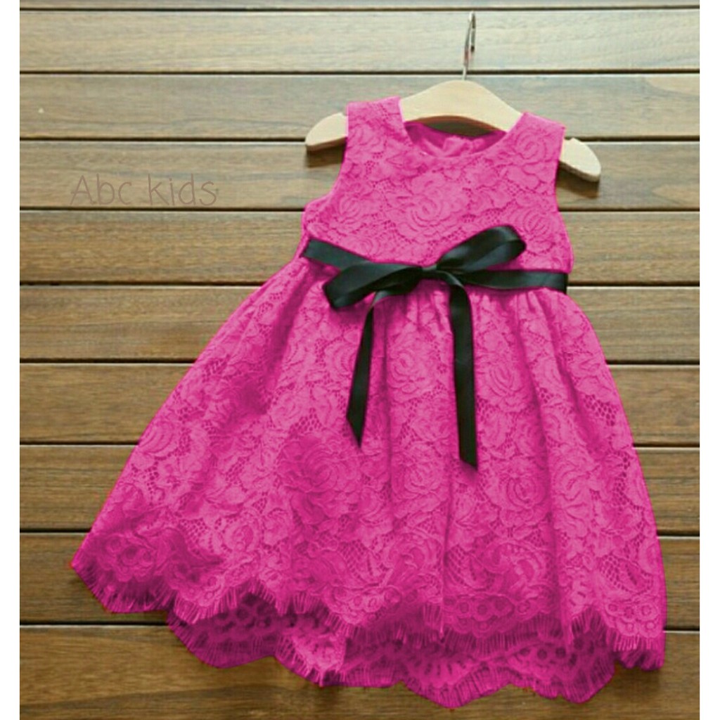 FWG - DRESS LIESEL KIDS / DRESS ANAK CEWEK / PAKAIAN DRES ANAK / DRESS BRUKAT / BAJU ANAK PESTA