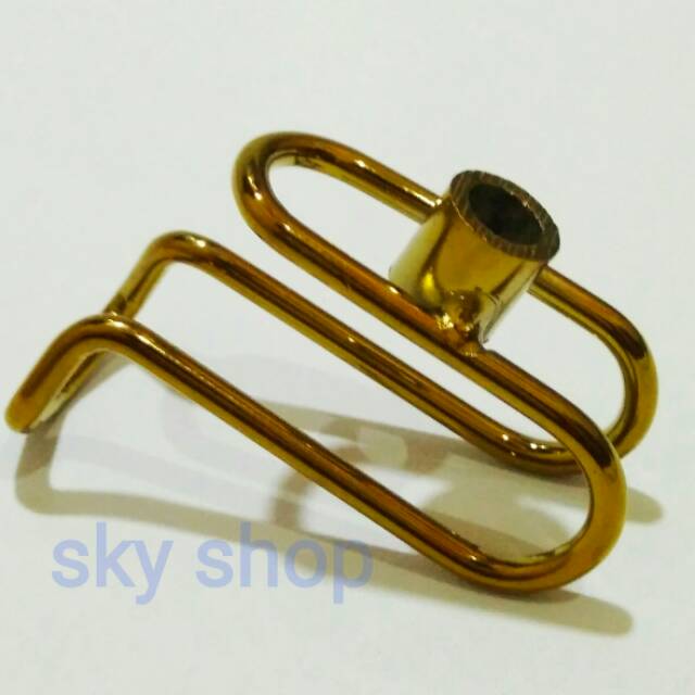 Gantungan / cantelan barang motor variasi / universal Mio Beat Vario gold