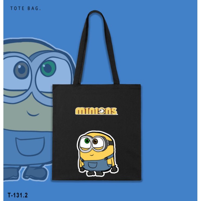 TOTE BAG MINION/TOTE BAG KANVAS KARAKTER MINIONS