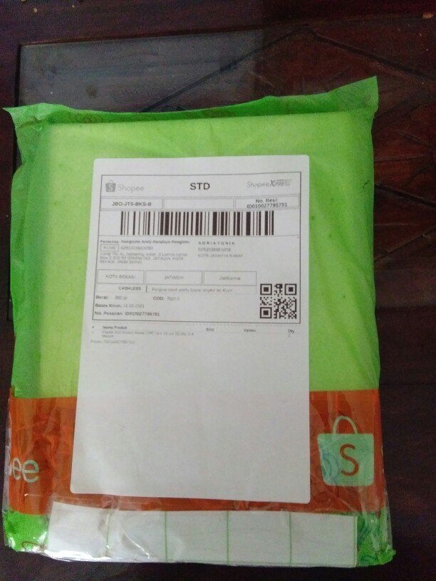 Plastik Roti Bluder Manis Opp 14 X 16 Cm Tebal