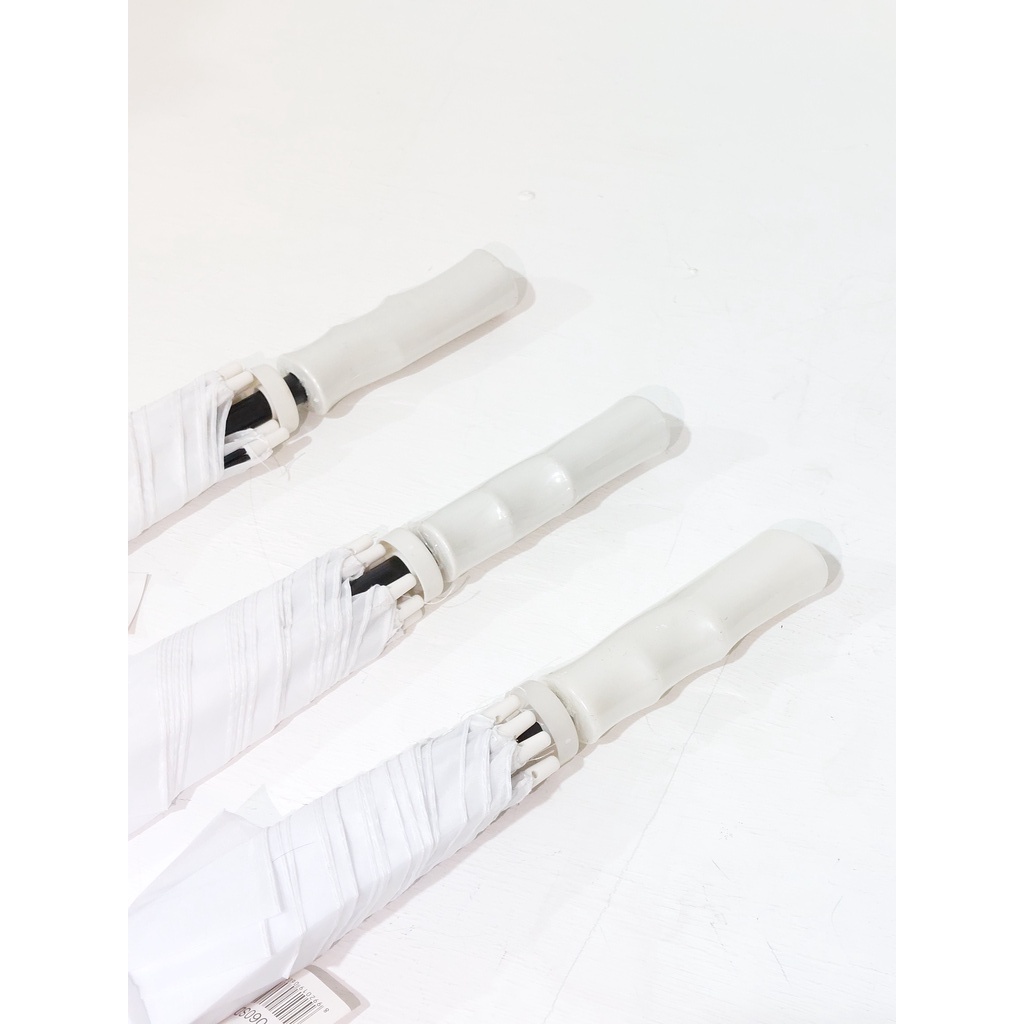 Payung Golf Putih Polos Bahan Polyster 16 Jari Diameter 130 cm Payung Murah Berkualitas Nagoya