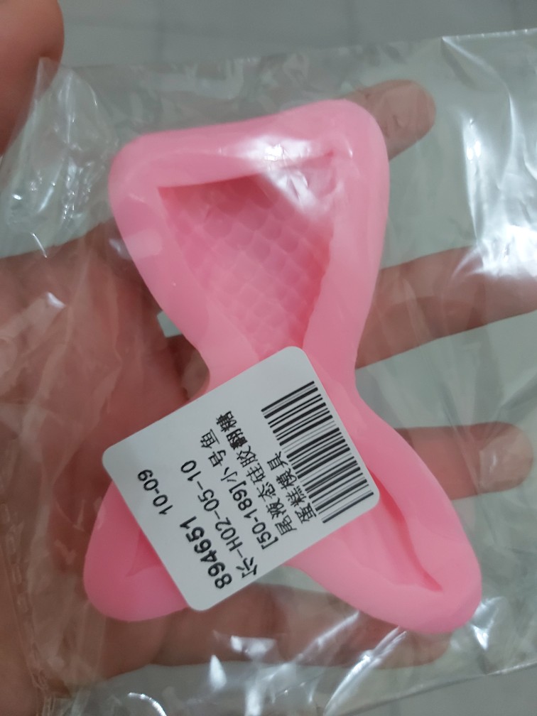 Diy Cetakan Dengan Bahan Silikon Dan Bentuk Ekor Mermaid Untuk Hiasan Kue / Fondant