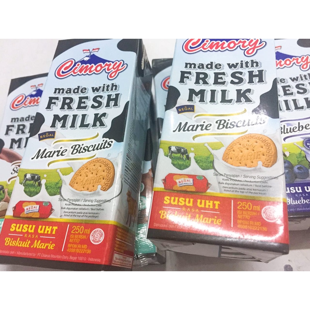 Susu UHT Cimory Kemasan 250 ml - Pilih Varian Rasa