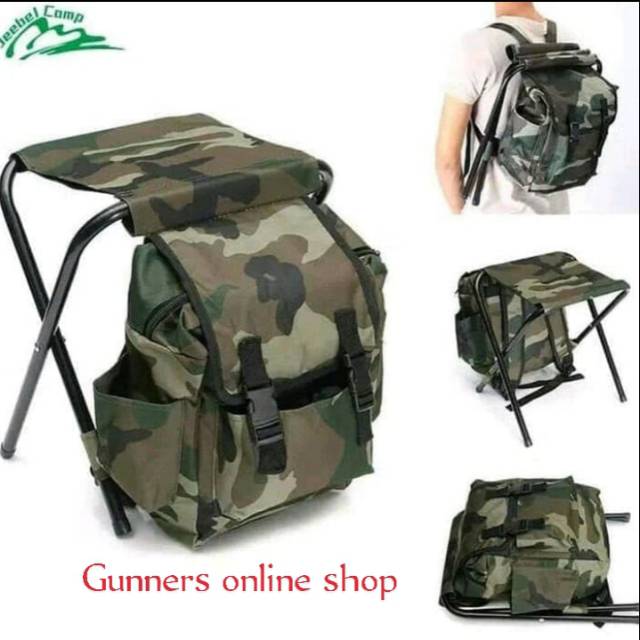 Tas ransel outdoor tas ransel kursi loreng MK13