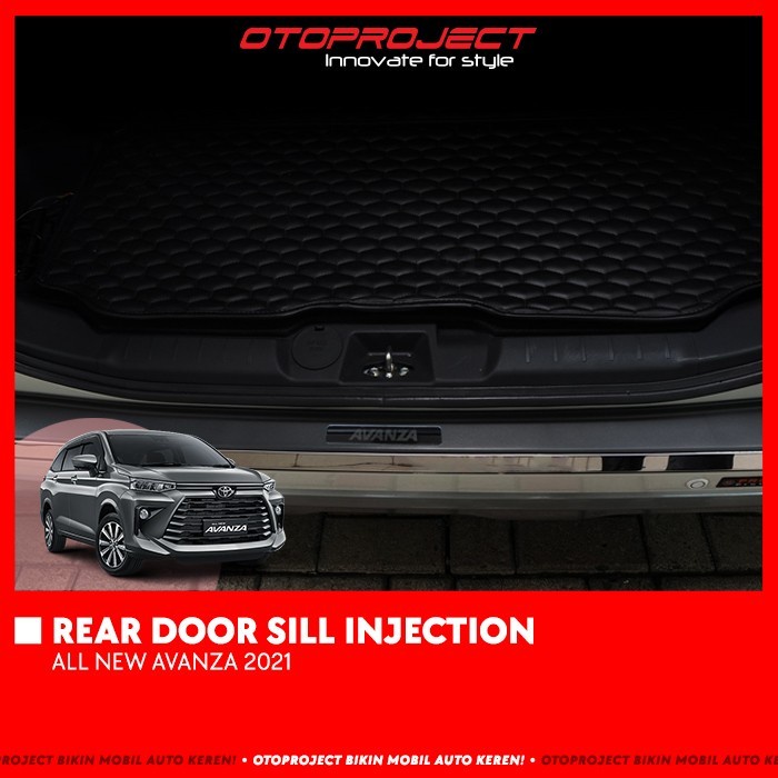 Sillplate Avanza 2022 Belakang Rear Door Sill Plat Mobil Injection