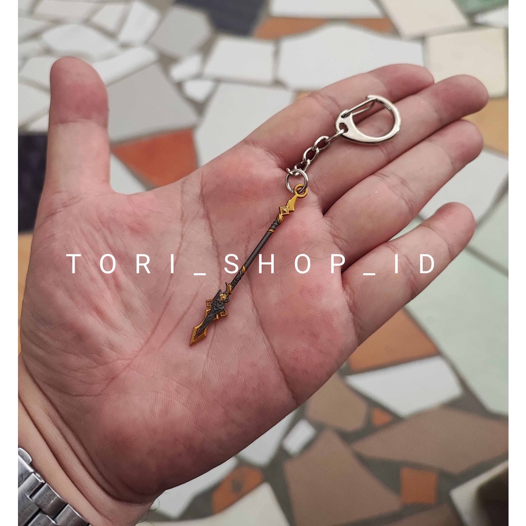 READY STOCK Gantungan Kunci Genshin Impact Vortex Vanquisher 6 cm