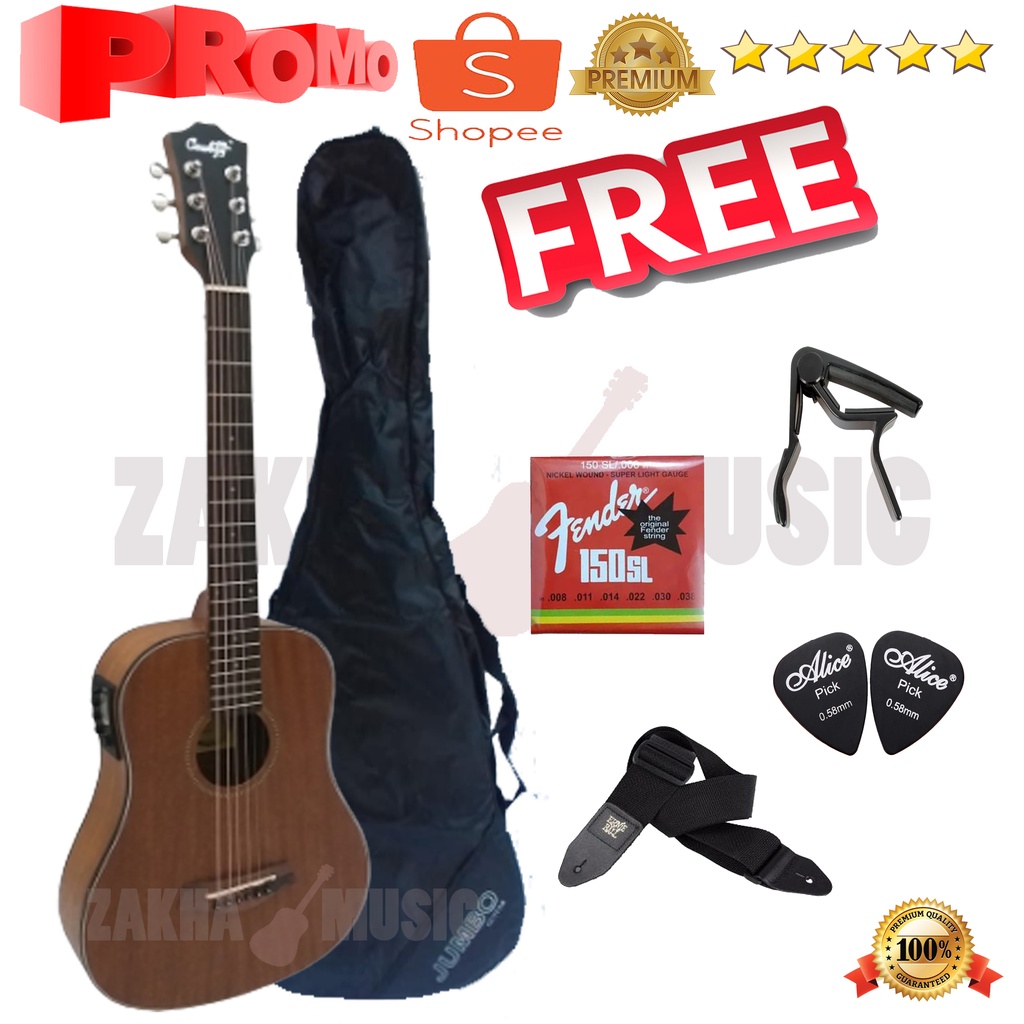 PROMO Gitar Akustik Elektrik 3/4 GW 120 NS NA Merk Cowboy Equalizer Cowboy AW 39 | GW-120 NS NA GW 1