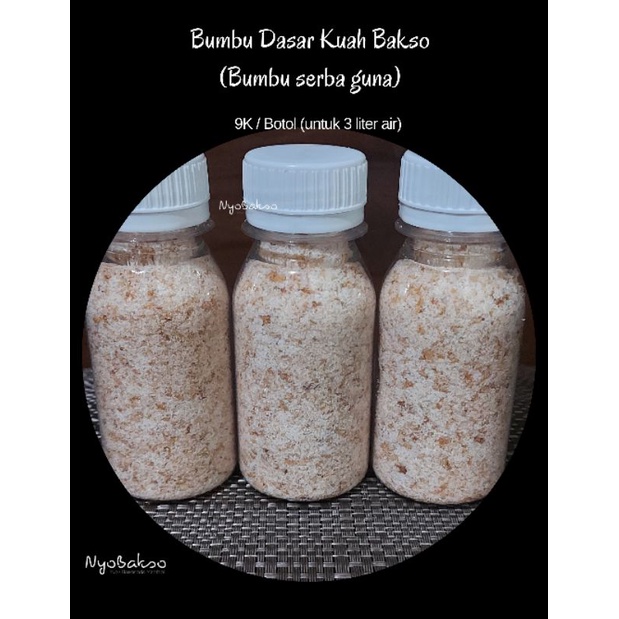 

Bumbu Kuah Bakso Kering (3Lt. air)