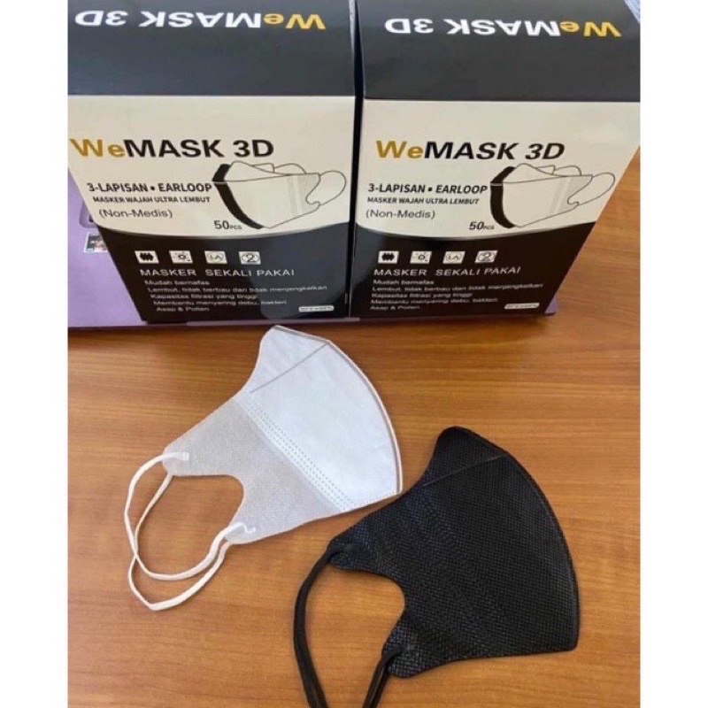 masker duckbill face mask 3ply import isi 50 / masker duckbill