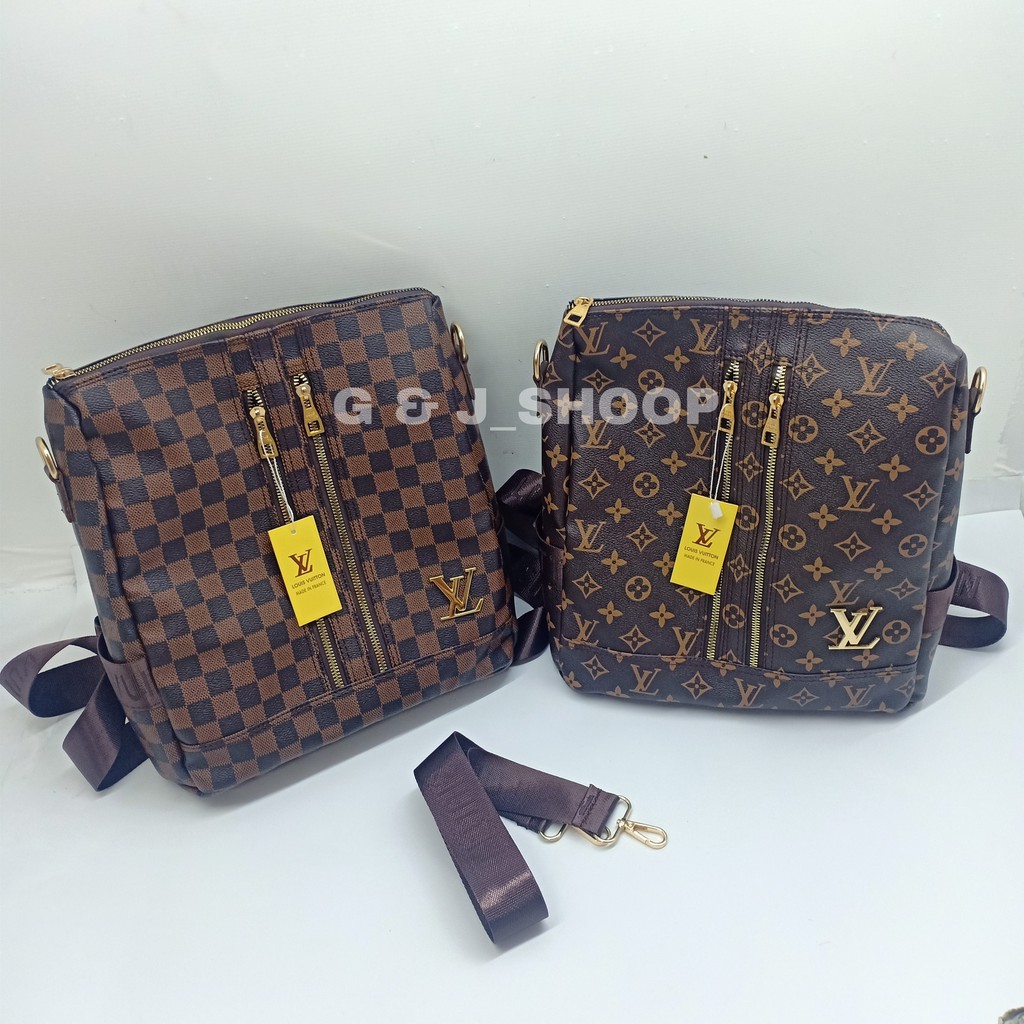 Tas Rangsel LV / Rangsel Wanita lv full hembos / Rangsel Res 2 depan