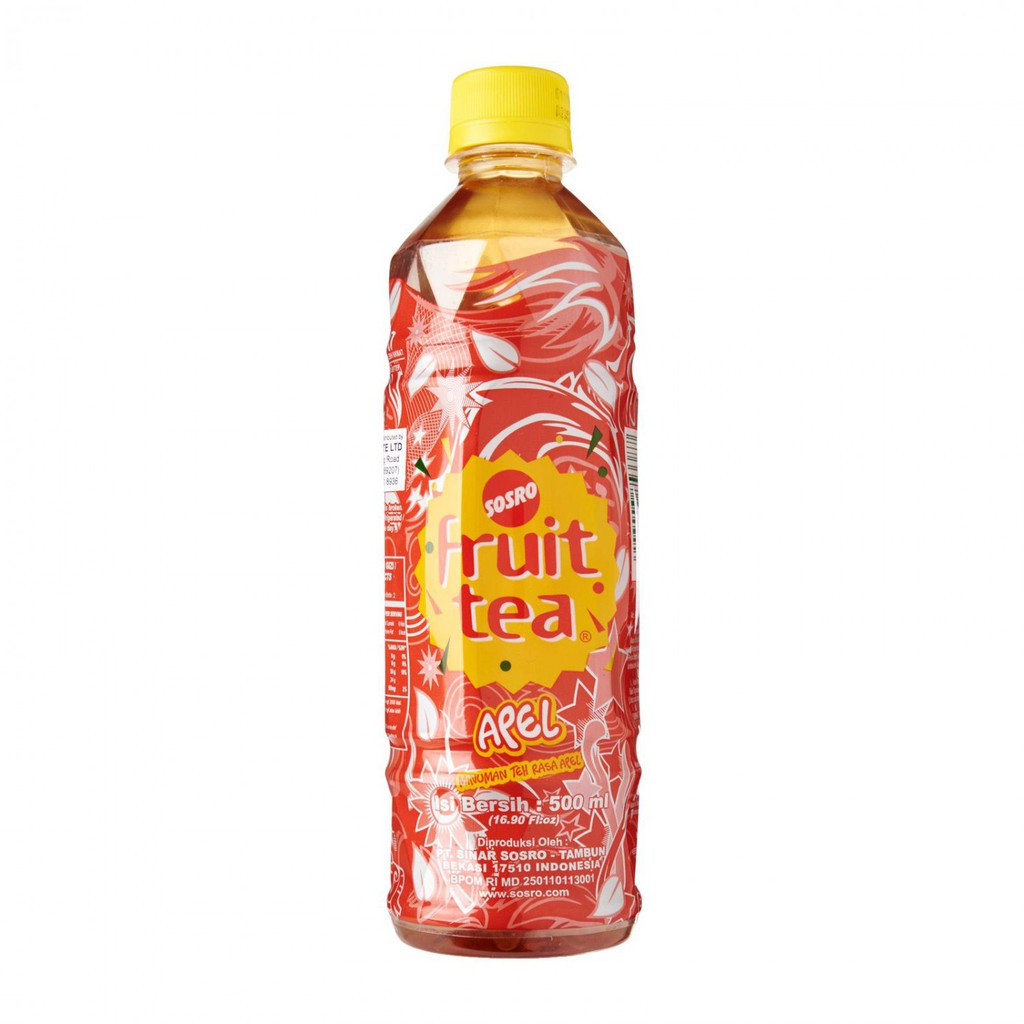 

Sosro Fruit Tea Apple 500ml Btl - Farmers Market