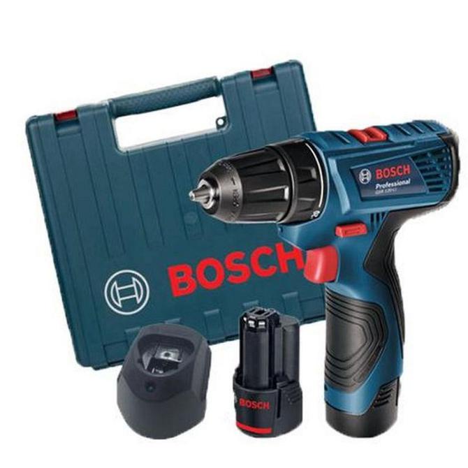 ONSALE Bor Obeng Baterai Bosch GSR 120-Li Cordless Drill / Bor Charger 12V