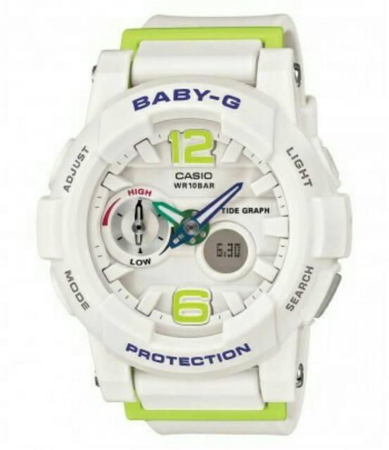 Jam Tangan Casio Baby-G Original Wanita BGA-180-7B2