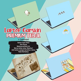 Garskin Sticker Laptop Cover Protector Notebook Skin Garskin Cute Minimalis Pelindung Laptop Lenovo Asus Toshiba Laptop Stiker