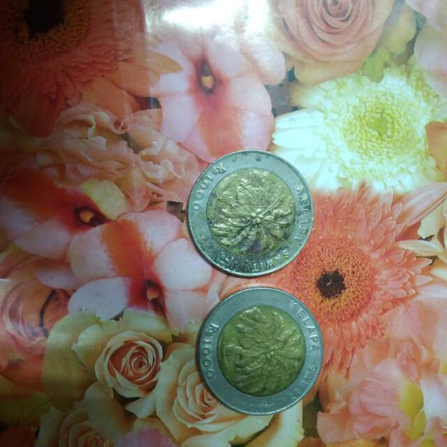 Uang logam 1000 kelapa sawit 1996