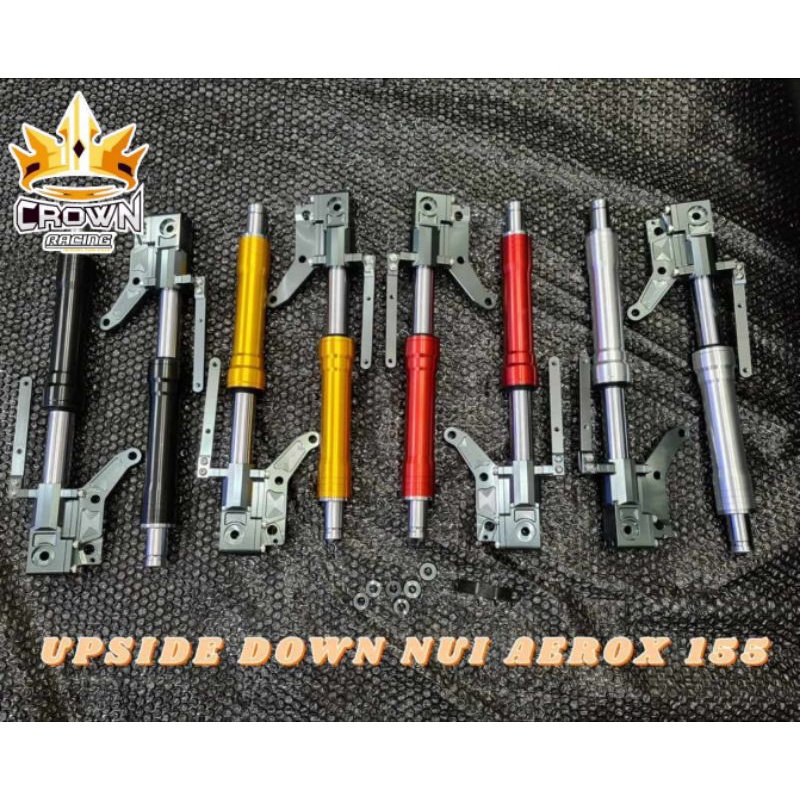 Shock Suspension Front Fork Bottom Shock Depan Nui CNC Yamaha Aerox 155