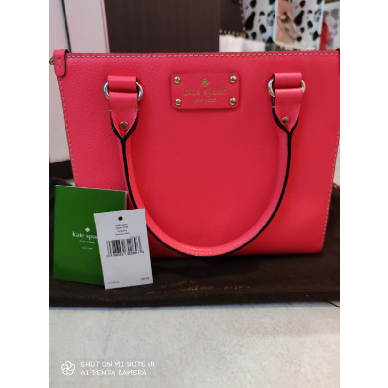 tas kate spade pink stabilo