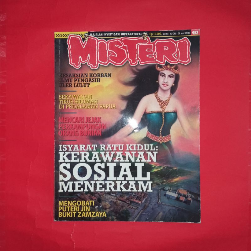 majalah misteri edisi 20 Oktober-04 November 2008 No 452