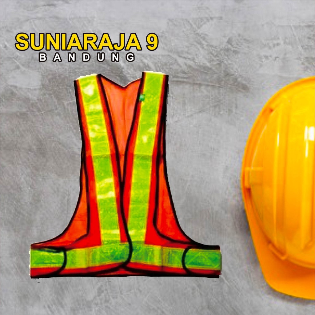 ROMPI SAFETY / ROMPI JARING V SCOTLIGHT ORANGE / SAFETY VEST