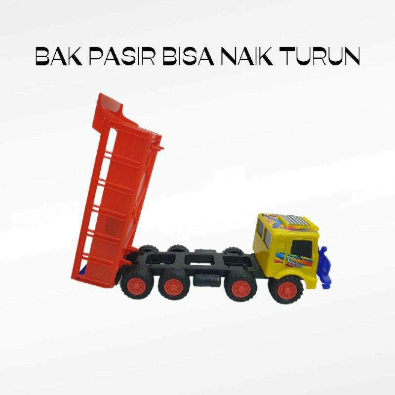 Mainan Truk Tronton Angkut Pasir