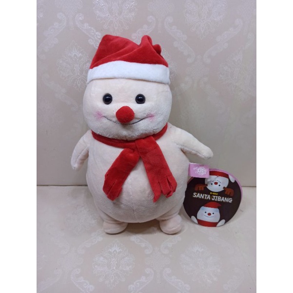 BONEKA JIBANG X MAS SANTA ORIGINAL KOREA NEW TAG