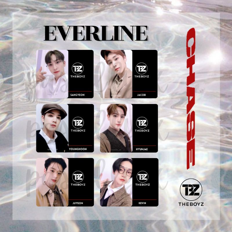 [BENE CHASE] Photocard Unofficial The Boyz - Everline