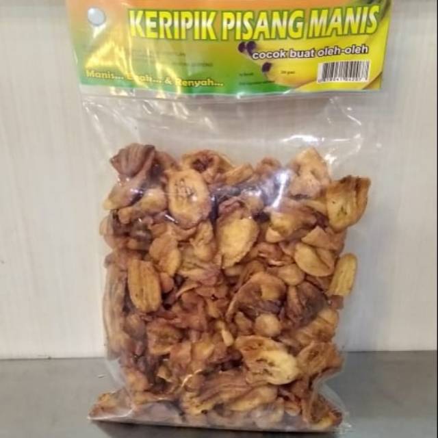 

Keripik Pisang Manis Mutiara Snack 300g