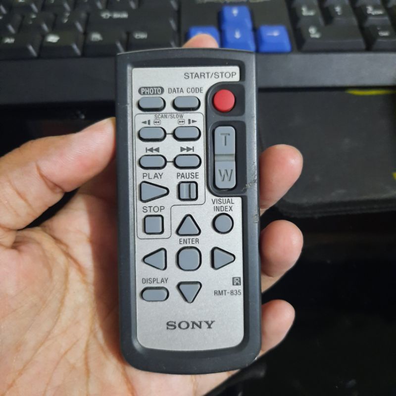 REMOTE REMOT CAMCORDER SONY RMT-835 ORIGINAL ASLI